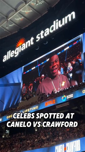 All the celebs came out for the boxing’s biggest event 🤩 | Visit Las Vegas