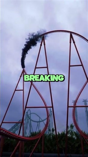 Roller Coaster REAL LIFE Horror! 🎢 | #shorts #youtubeshorts #fyp