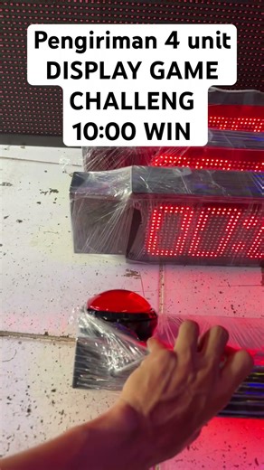 Led display Stopwatch Game challenge You WIn You Lose #endiled #games #stopwatch