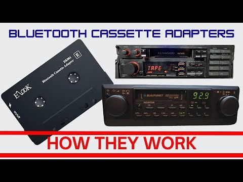 Bluetooth Cassette Tape Adapters HOW IT WORKS