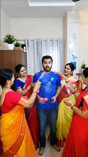 Girls Prank Sikder Bro with Silly String Spray 😂 Epic Reaction! 🤣