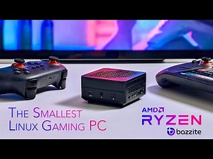 This Is The Smallest Linux Gaming PC! It's Fast & Fits In The Palm Of Your Hand