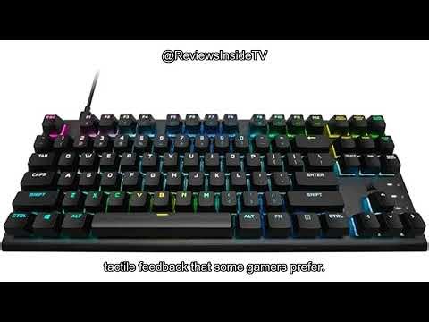 CORSAIR K60 RGB TKL Review: Is This Fast, Compact Gaming Keyboard Worth Buying?