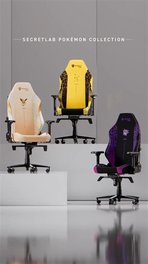 Secretlab Pokémon Collection Showcase