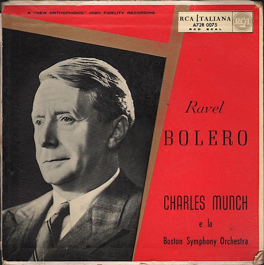 Ravel - Charles Munch E La Boston Symphony Orchestra - Bolero