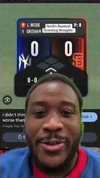 Some thoughts on the Baseball Netflix Scorebug