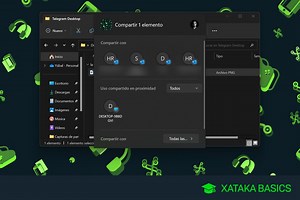 Cómo compartir archivos entre dos ordenadores cercanos con Windows 11