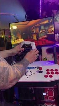 X-Arcade control panel with PlayStation 5 . All functions