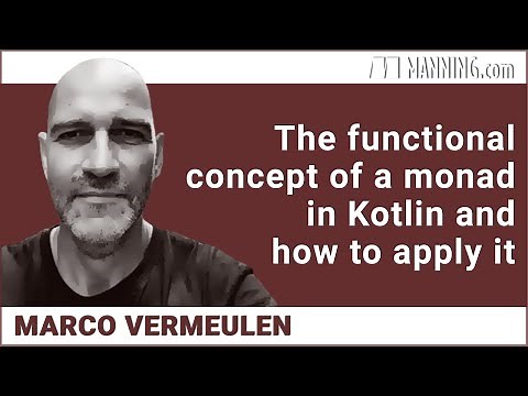 The functional concept of a monad in Kotlin and how to apply it