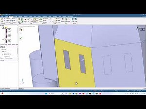 Fill command in Spaceclaim | ANSYS 2024 R2