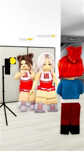 The girls didn’t let Bacon do the trend with them… 😔| hear me now #roblox #shorts