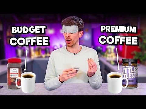 Blind Tasting 4 BUDGET vs PREMIUM Ingredients | Are they worth it?