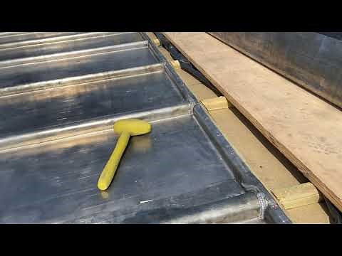 Installing A Lead Code 6. 4 Hipped Flat Roof. Part 1