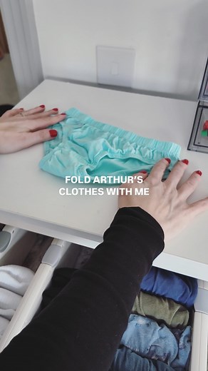 17K views · 14 reactions | We were going to buy Arthur a wardrobe but turns out everything fits in these drawers. So for now we’ll just keep the drawers #home | thefoldinglady | Facebook