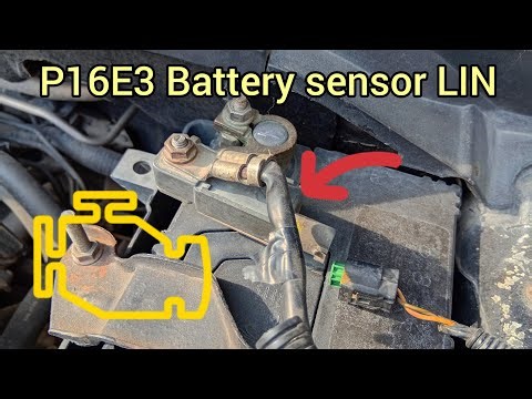 P16E3 Battery sensor lin communication error #p16e3 #honda