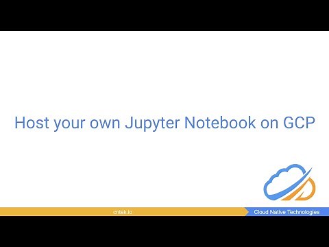 Host your own Jupyter Notebook on GCP in less than 10min