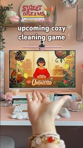 you need to play this cozy cleaning game 🥺 #undustedlettersfromthepast #cozygames #indiegames