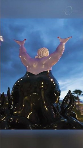 Scariest Disney Villain? 360° of Giant Ursula at Disney World!
