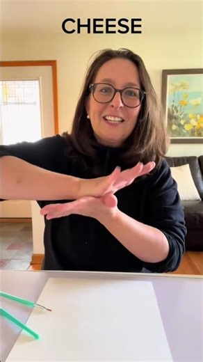 AMERICAN SIGN LANGUAGE WORDS OF THE DAY: PIZZA PEPPERONI CHEESE SPRINKLE