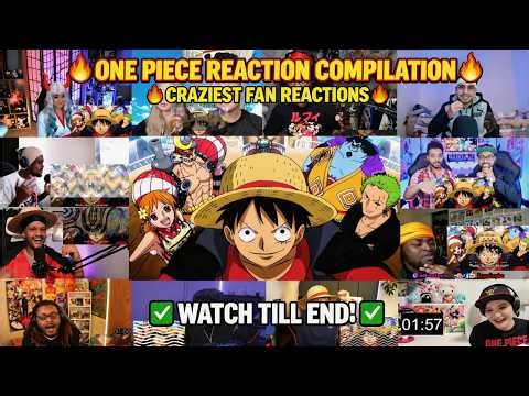 One Piece - Episode 1000 Special Opening ''We Are'' Reaction Mashup
