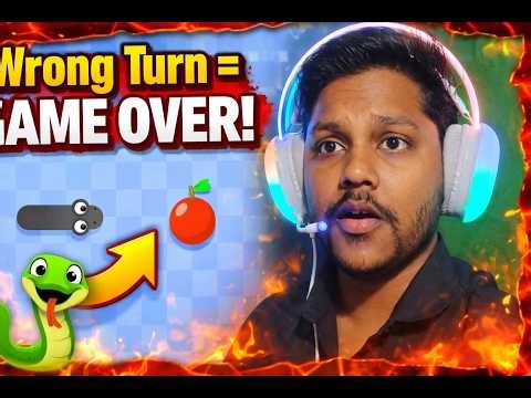 Google Snake LIVE 🔴 | One Wrong Turn = Game Over! 😱🐍