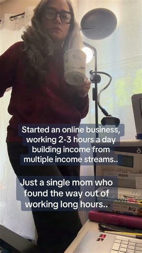 As a single mom, I used to work long hours at a 9-5 thinking one good paycheck is security until I