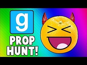 Gmod Prop Hunt Funny Moments 7 - EVIL Orange, Creepy Old Man, He's a CHAIR, Good Read!