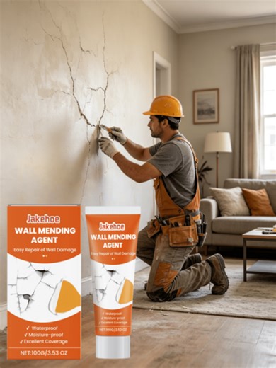 Wall Repair Paste, Easily Repair Wall Holes, Peeling, Cracks, Nail Holes And Other Damages, Renew The Wall Surface. Fine Paste Texture, Easy To Apply And Sand, Strong Coverage, Won't Peel Off After Drying, Create A Smooth Wall Surface. Waterproof And Moisture-Proof, Suitable For Various Wall Scenarios, Home Repair Without Professional Tools, Easy For Beginners, Say Goodbye To Uneven Walls, Restore A Clean Home Environment, Repair, Level, And Beautify In One Step. | SHEIN