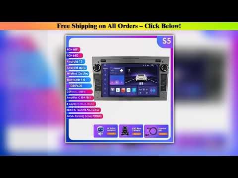2DIN Car Radio Android for Opel Astra H Corsa C D Vauxhall Vectra Antara Zafira Vivaro Meriva