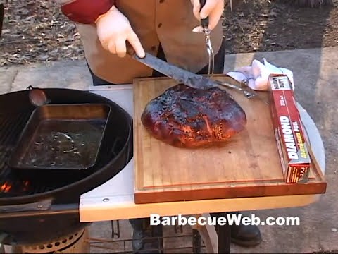 How to Grill Glazed Ham | Recipe
