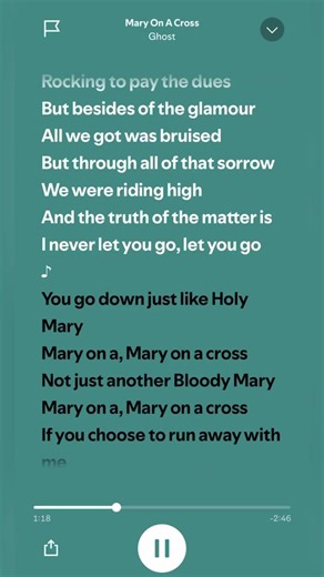 ‏#foryou #spotify #songs #foryou song: mary on a cross