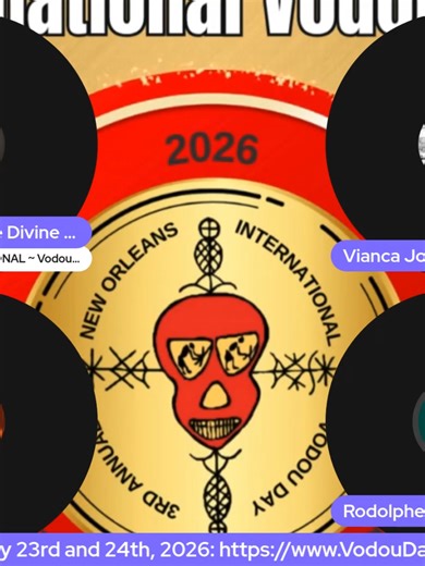 Voodoo Hoodoo 101 powered by NOIVD The ethnic groups and Nations of Vodou, Voodoo, and Vodun, from the mother continent to New Orleans. 🌕AYIBOBO!☀ Voodoo Hoodoo 101 powered by 🌀New Orleans International Vodou Day Weekdays 9 pm CST, 10 pm EST Co-Host and Panelist link Streamyard: https://streamyard.com/6mjjfmj33j https://www.vodouday.org/voodoohoodoo101podcast Produced, Powered, Supported, and Sponsored by NOIVD New Orleans International Vodou Day (Year Three) May 23rd & 24th, 2026 https://www.
