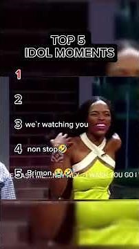 Top 5 Funniest Idol Moments 😂💫 #Shorts