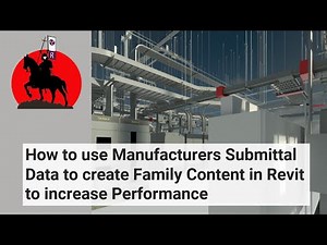 Revit Manufacturer Submittal Data to Type Catalog!