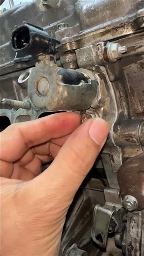 Fix variable valve timing solenoid #timing #Solenoid #automobile #mechanic