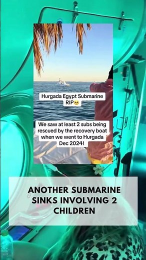 A tourist submarine ride in Egypt took a tragic turn when the "Sindbad" sank off Hurghada’s coast,