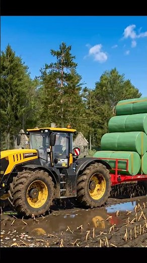 Full Load Silage Bales🚛Kinlaig #farmingsimulator25 #fs25 #farmingsimulator #sarmyfarm