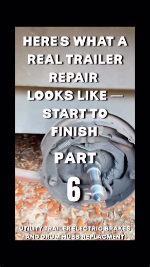 I get asked a lot what it’s like to do mobile trailer repair for a living. So I decided to show you, every step, no cuts, no edits, with the exception of me bringing stuff from my near parked van. This is no.6 out of 22. Replacing electric brakes and hubs, right where the trailer sits. If you’re thinking about getting into this kind of work, follow along this trade’s got a lot to teach. Hope it helps. #trailereducation #mobiletrailerrepair #mobilerepairservice | Hammerhead Trailer Parts and Repa