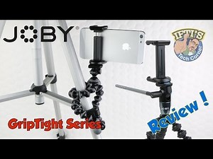 Joby GRIPTIGHT Series - Mount your iPhone/Android onto a GorillaPod in seconds! - REVIEW