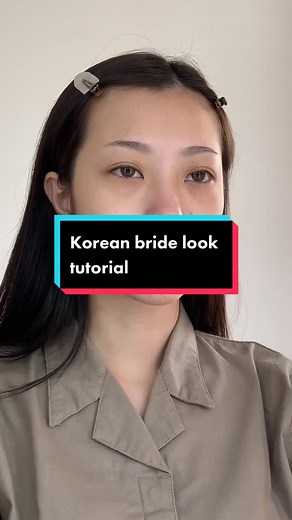 Korean bride look ala akuuu