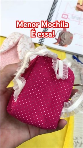 Mini backpack from the Minis booklet #sewing #creative sewing #crafts #sewing #diy