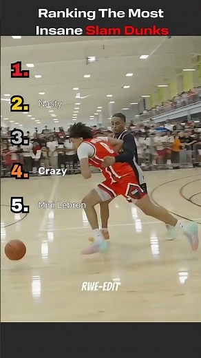 Ranking The Most Insane Slam Dunks