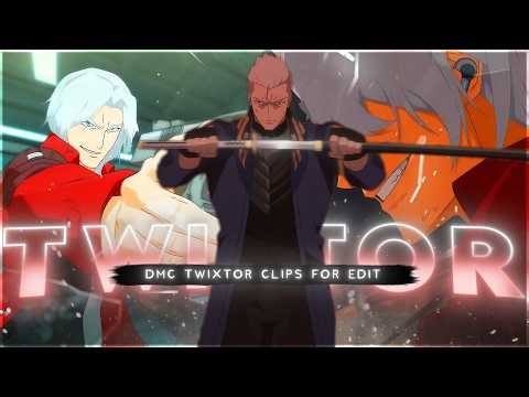 Dante Twixtor 4K | Devil May Cry Season 2 Trailer 2 Clips | Twixtor Pack