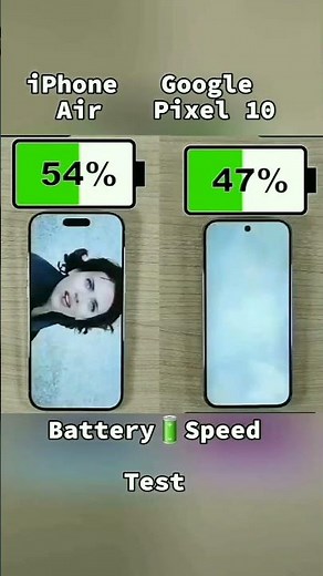 Battery drain test: We ran them dry so you don't have to. #shorts #apple #smartphone