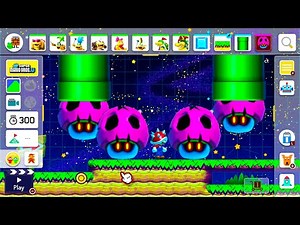 Super Mario Maker 2 Rotten Mushroom!!! Course Maker Experiment