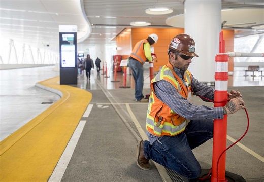 Cracked steel beam shuts down SF’s new Transbay Transit Center