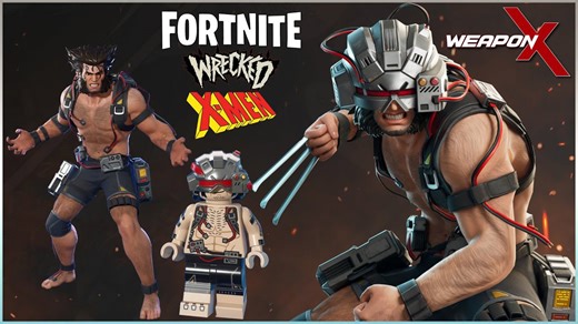 Fortnite x X-Men Weapon X Wolverine available now