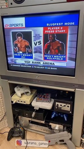 Knockout Kings 99 on PlayStation 1 🥊 #knockoutkings #ps1 #playstation #boxing #shorts
