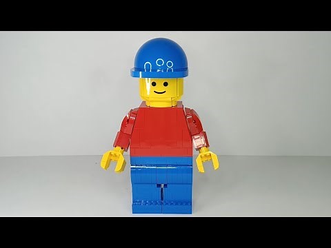 Lego 40649 Up-Scaled LEGO® Minifigure Speed Build & Review ASMR