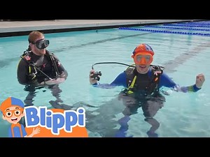 Blippi Goes Scuba Diving 🤿 🪸🐠 | Life at Sea | Kids Ocean Learning | Toddler Show